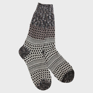 Weekend Collection Gallery Textured Crew Socks