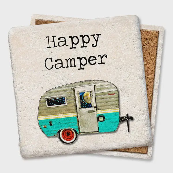 Happy Camper Coaster