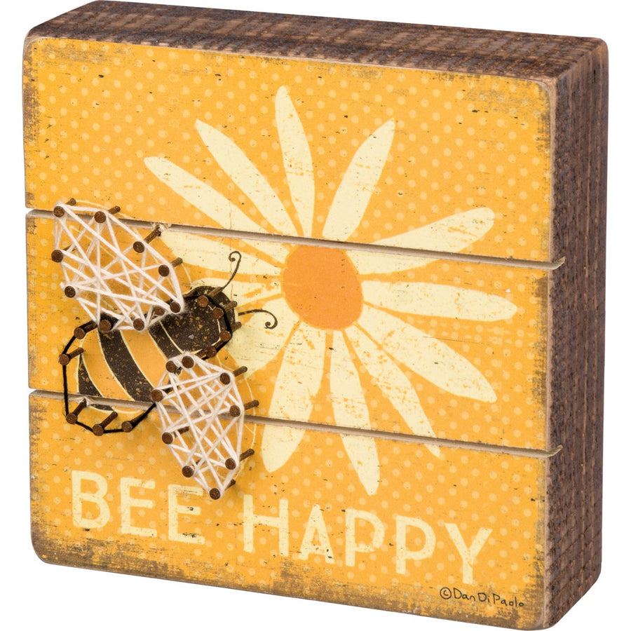 Bee Happy String Art